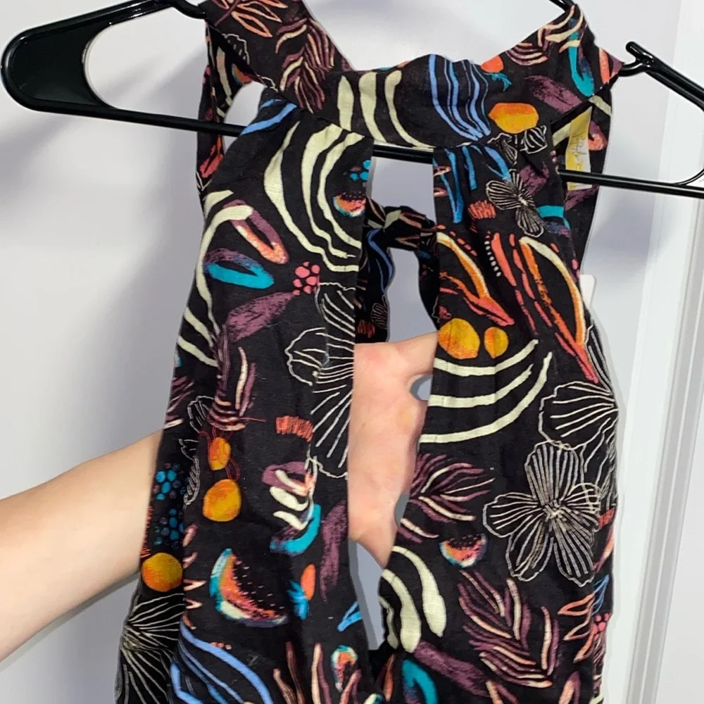 Black Cut Out Saucy Free People Top - Picture 2 of 4